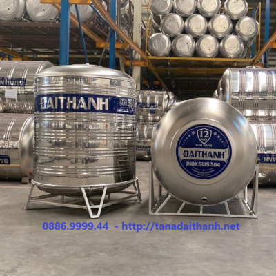 Bồn Nước Inox 1.000L Đứng - SUS 304