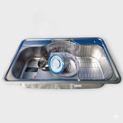 Chậu Đơn Rửa Bát Wonang WKJ08551 một hố inox 304 – Made In Korea