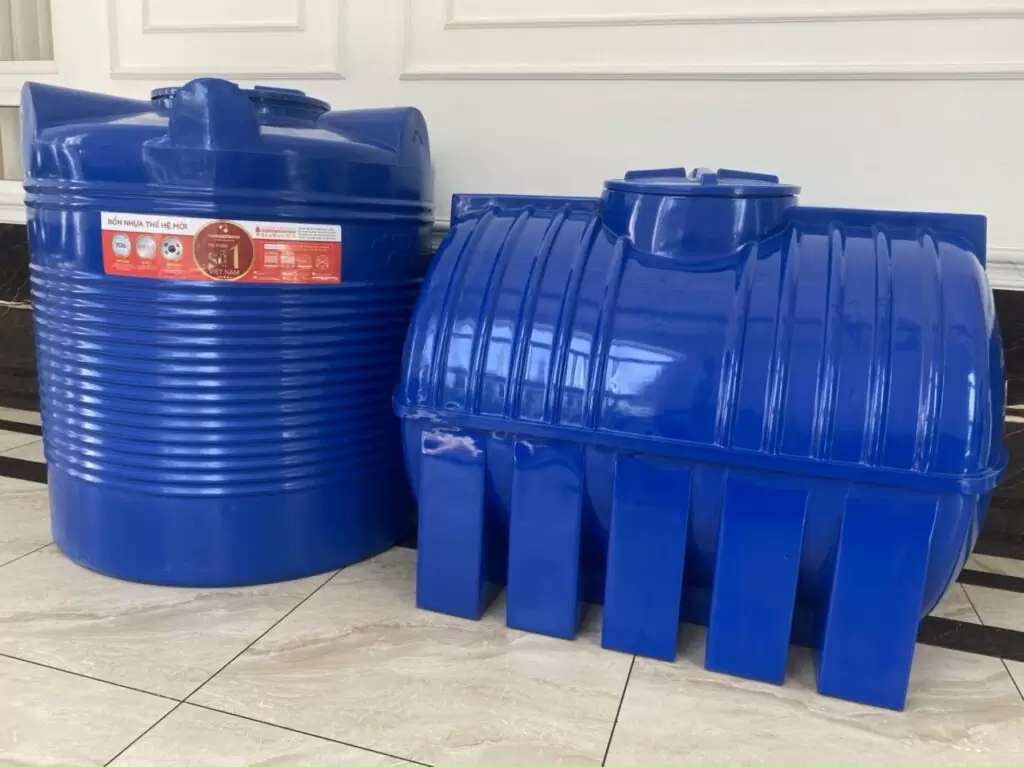 Bồn nhựa Thế Hệ Mới 500L ngang