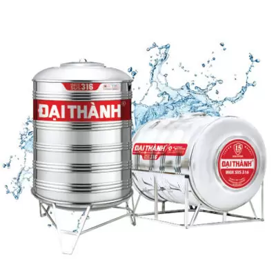 Bồn Nước Inox 2.000L Đứng - SUS 316